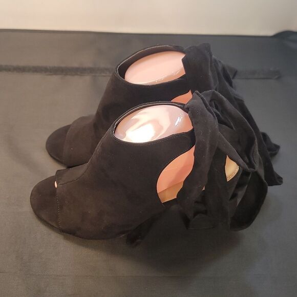 BRAND NEW JUSTBAF BLOCK-HEEL WIDTH OPEN-TOE LACE-UP SANDAL - Picture 6 of 16